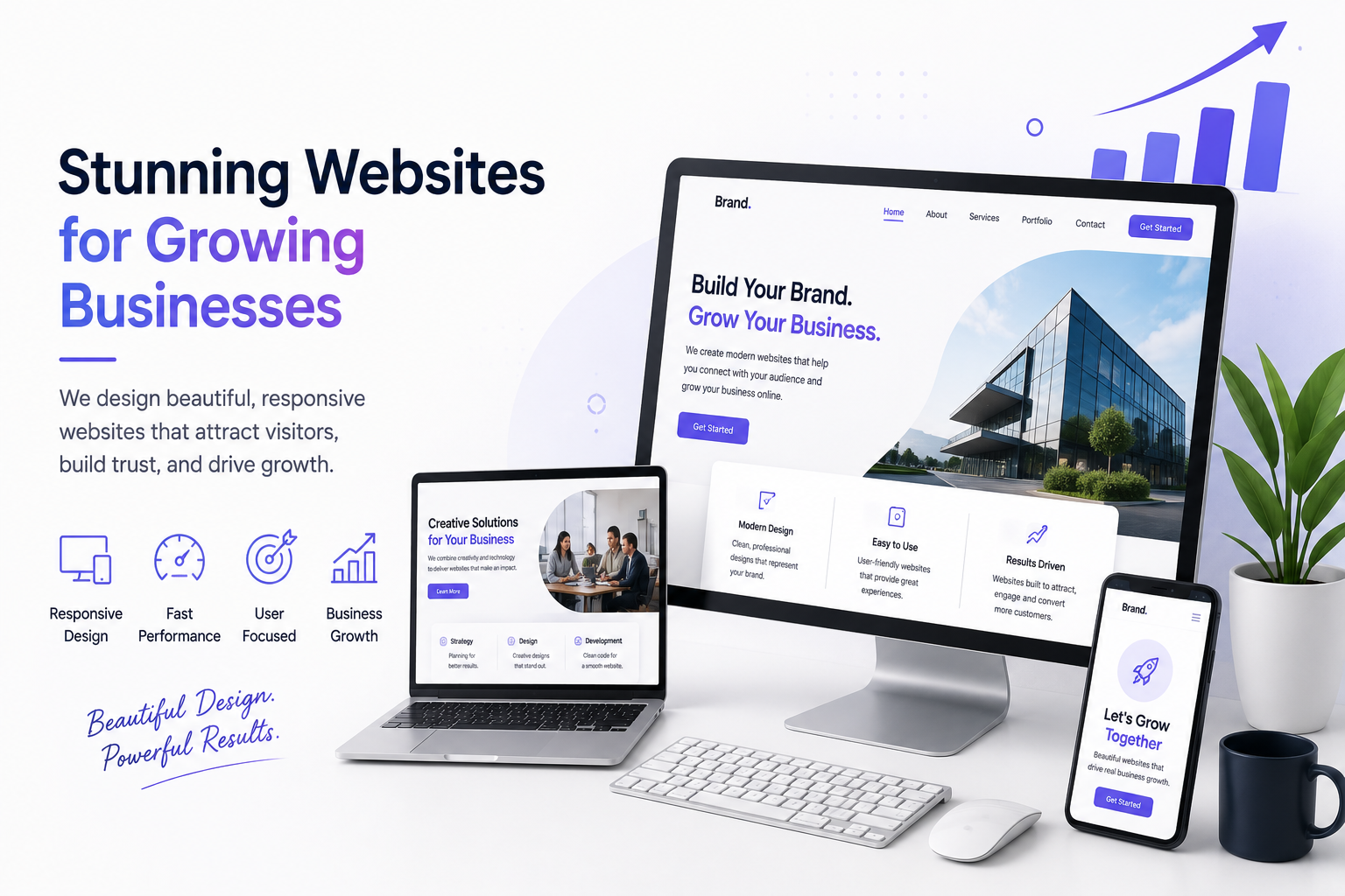 Stunning Websites for Growing Businesses