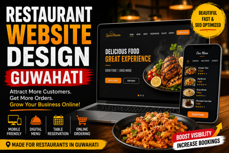 Restaurant Website Design Guwahati