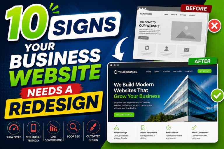 10 Signs Your Business Website Needs a Redesign
