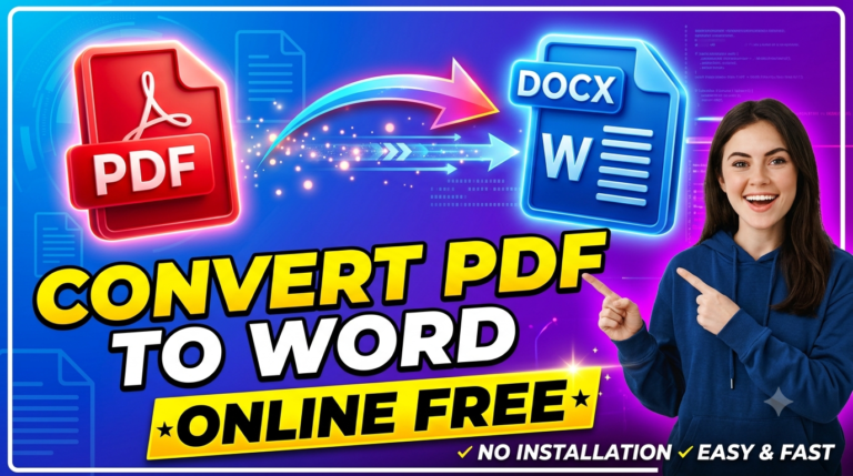Convert PDF to Word Online