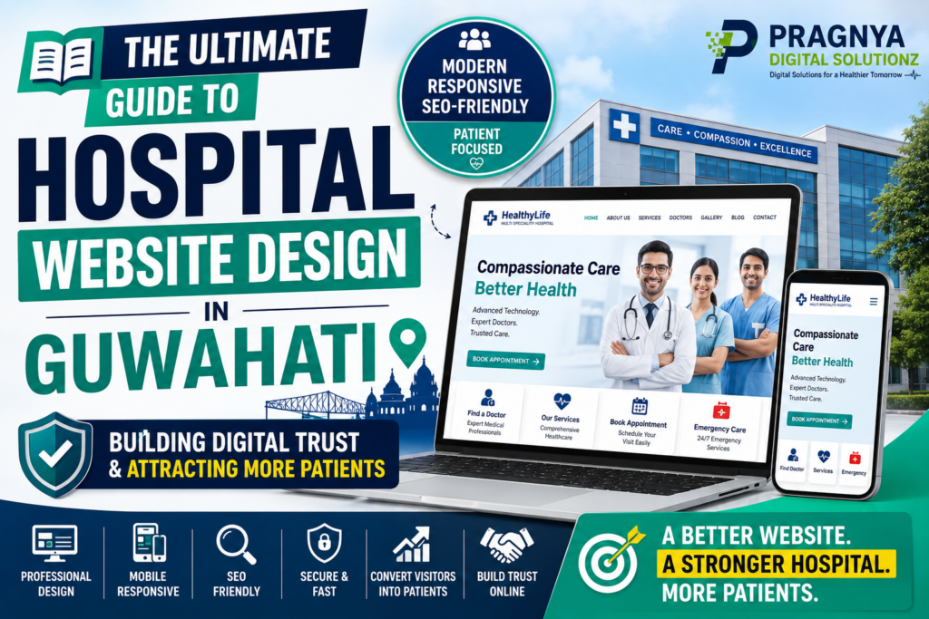 Hospital Website Design in Guwahati