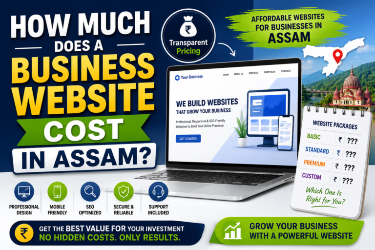 How Much Does a Business Website Cost in Assam