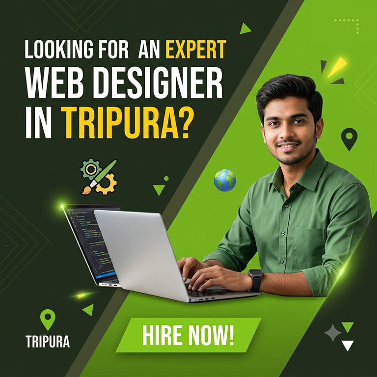 Looking for a expert web designer in Tripura