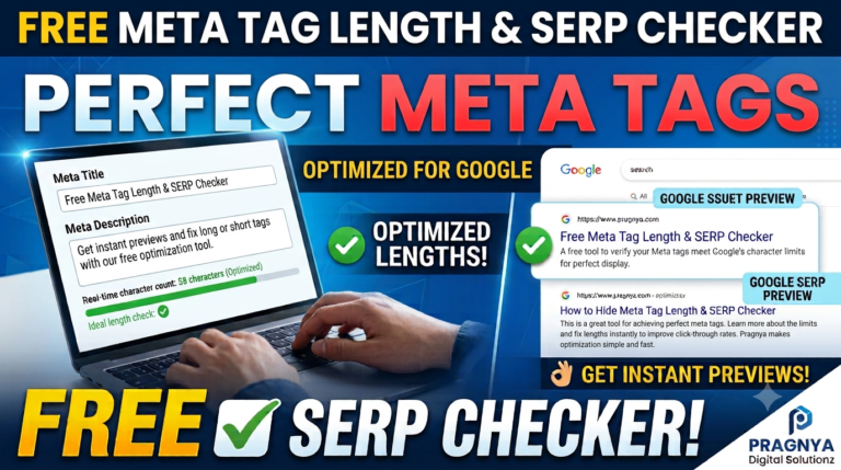 Meta Tag Length & SERP Checker Free