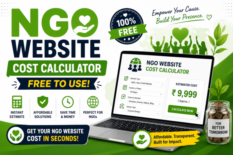 NGO Website Cost Calculator Free