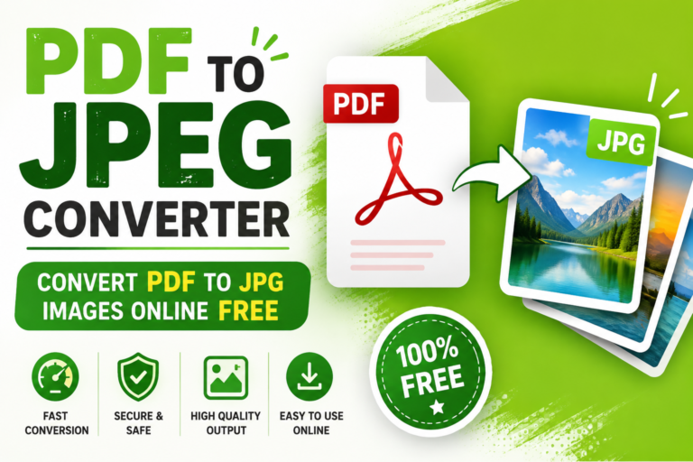 PDF to JPEG Converter – Convert PDF to JPG Images Online Free
