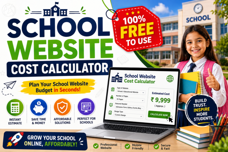 School Website Cost Calculator