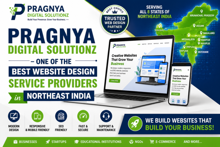 Website Design Service Providers in Northeast India