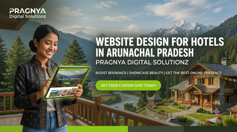 Website Design for Hotels in Arunachal Pradesh