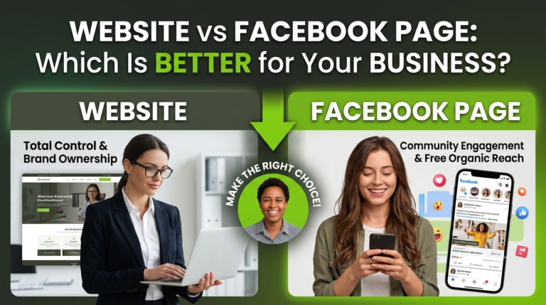 Website vs Facebook Page