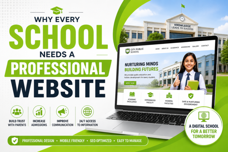 Why Every School Needs a Professional Website