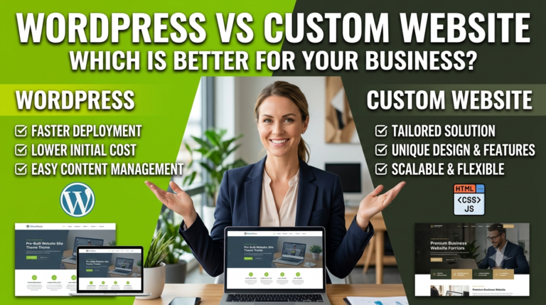 WordPress vs Custom Website