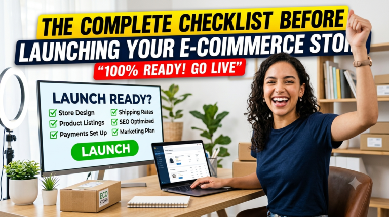 Checklist Before Launching Your E-Commerce