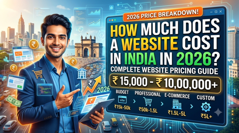 How Much Does a Website Cost in India