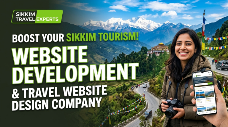 Tourism Website Development in Sikkim