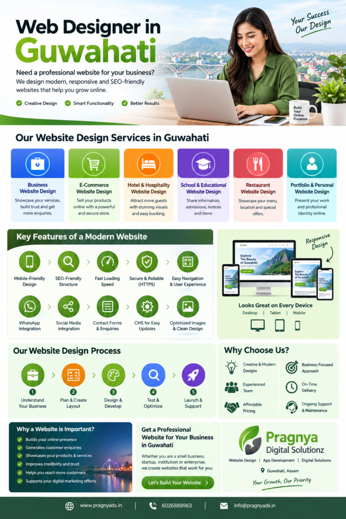 professional web designer in Guwaha