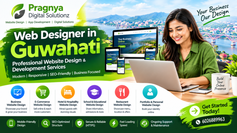 professional web designer in Guwahati