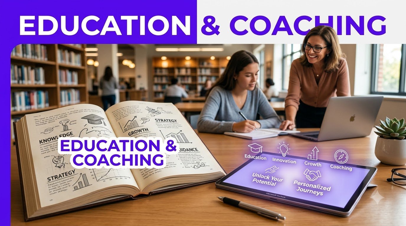 education and coaching website
