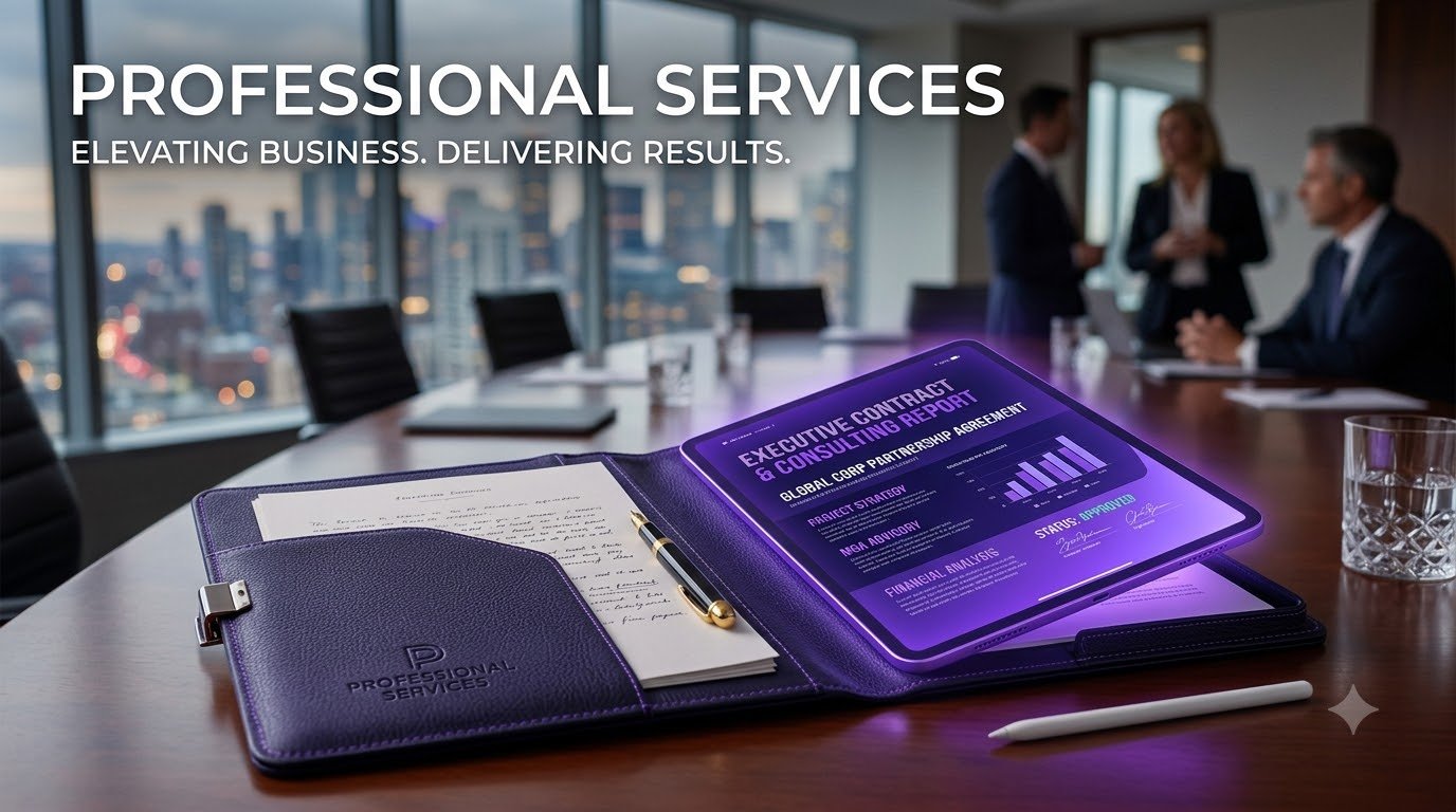 professional services website